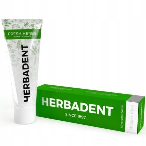 Herbal Tandpasta med fluor HERBADENT Fresh Herbs 75 ml
