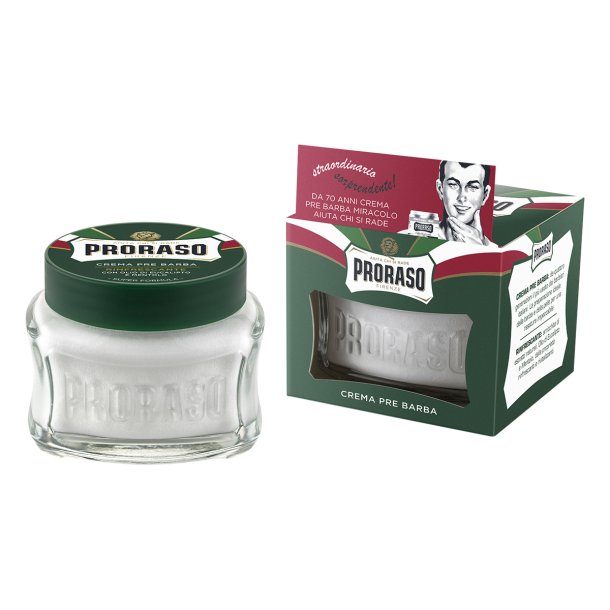 PRORASO Pre-Shave Cream Refreshing Eucalyptus &amp; Menthol 100 ml