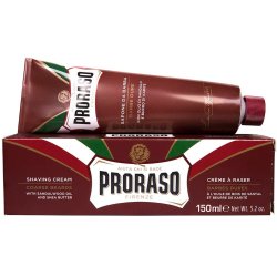 Barbercreme PRORASO Nourishing Sandalwood &amp; Shea Butter 150 ml.