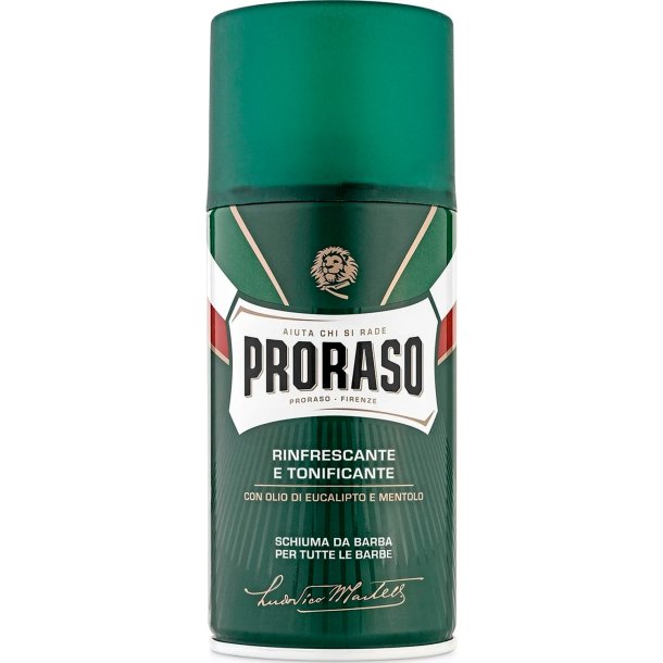 PRORASO Barberskum Green Refreshing Eucalyptus &amp; Menthol 300 ml