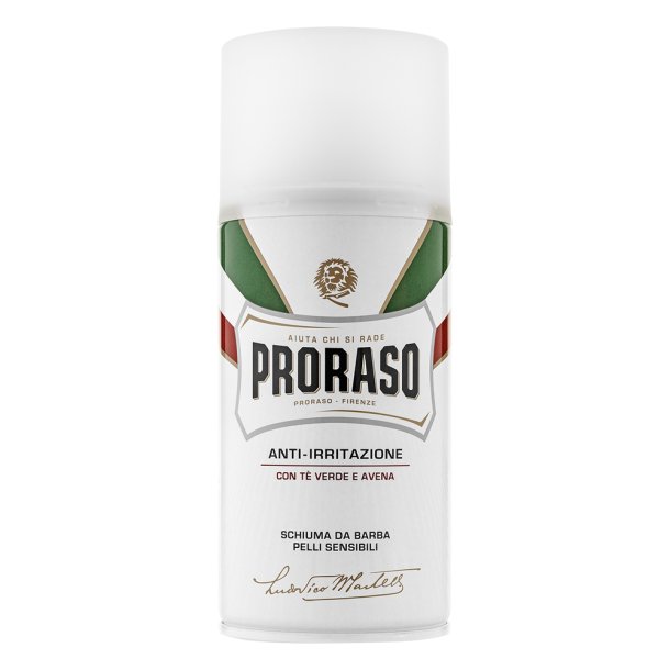 Barberskum PRORASO Sensitive Skin (Green Tea &amp; Oatmeal) 300 ml