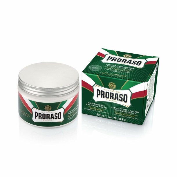 PRORASO Professional Pre-Shave Cream Refreshing Eucalyptus &amp; Menthol 300 ml