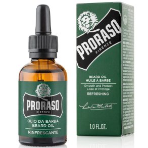 Skgolie PRORASO Refreshing Beard Oil Eucalyptus og Menthol 30 ml