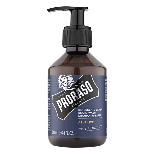 Skgshampoo PRORASO Azur Lime Beard Wash 200 ml.