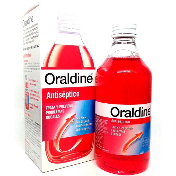 Antiseptisk Mundskyl ORALDINE Antisptico 400 ml