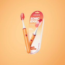ORDO Sonic Edge Genopladelig El-tandbrste Peach Sunrise