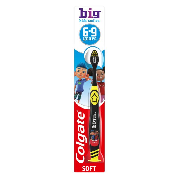 Colgate B�rnetandb�rste 6�9 �r � Big Kids Smiles (Soft) SORT