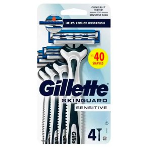 GILLETTE SkinGuard Sensitive Engangsskrabere 4 stk.