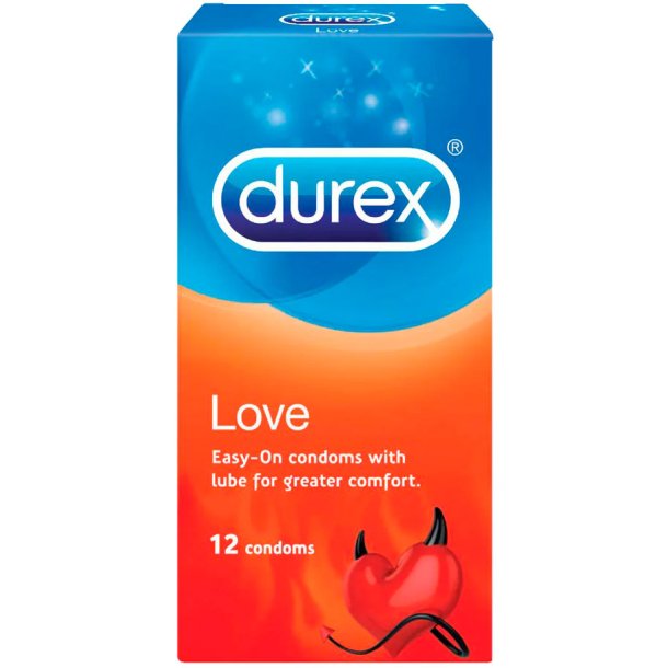 DUREX Kondomer 12 st. Love