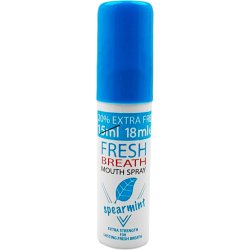 Fresh Breath Spearmint Mundspray  Ekstra styrke for frisk nde hele dagen 20 ml