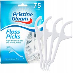 Tandtrdsbyglar PRISTINA GLEAM Floss Picks 75 st.