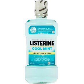 LISTERINE Alkoholfri Munvatten Cool Mint Zero Delicate Taste 500 ml