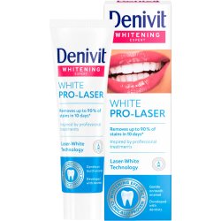 DENIVIT Whitening Expert White Pro-Laser  Professionell tandkrm fr vitare tnder (50 ml)