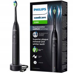 Philips Sonicare 5300 teruppladdningsbar El-Tandborste Black