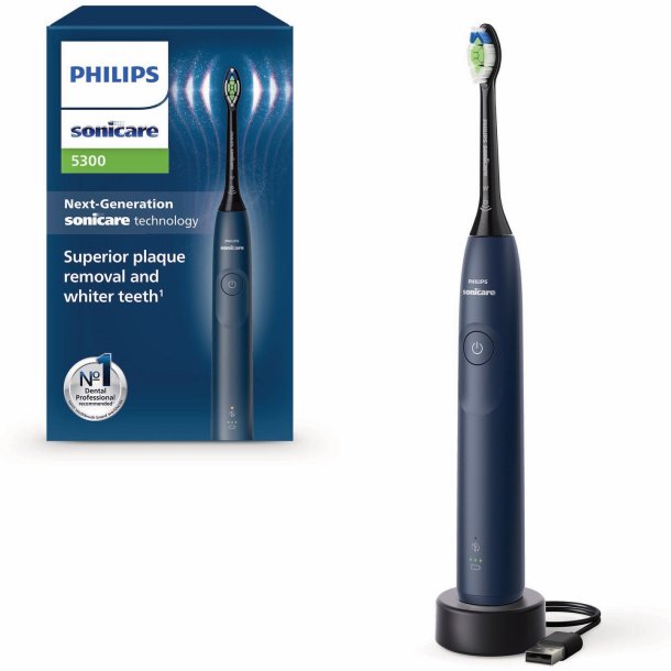 Philips Sonicare 5300 teruppladdningsbar El-Tandborste Blue
