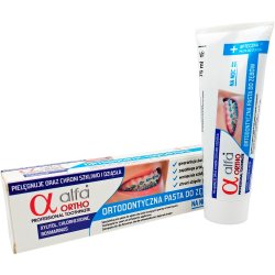Ortodontisk Xylitol Tandpasta ALFA ORTHO Night 75 ml.