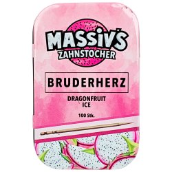 Tandstikker Med Smag WUNDER Massivs Dragonfruit Ice 100 stk.