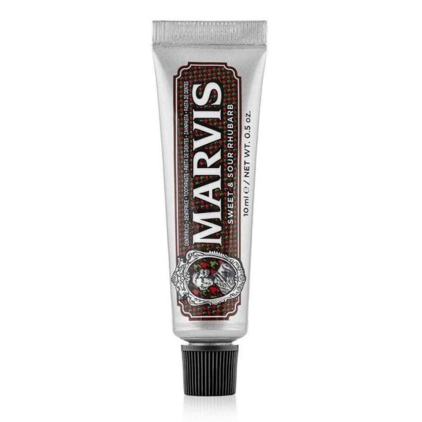 MARVIS Tannpasta Sweet &amp; Sour Rhubarb 10 ml.