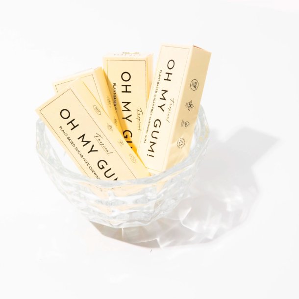 Xylitol Tyggegummi OH MY GUM! Tropical 19g