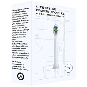 Borsthuvuden till LEBON High Technology El-tandborste 4 st.