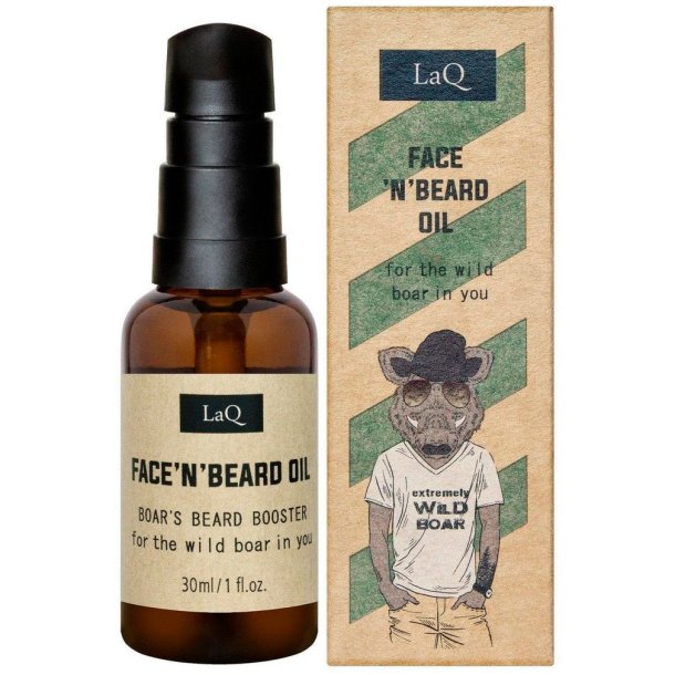 Skgolie LAQ Face 'N' Beard Oil  Boar's Beard Booster 30 ml