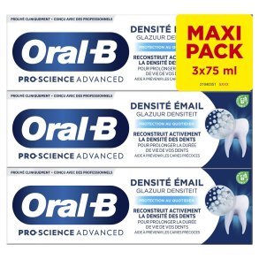 ORAL-B Tannkrem 3 x 75 ml. Pro-Science Advanced Enamel Densify