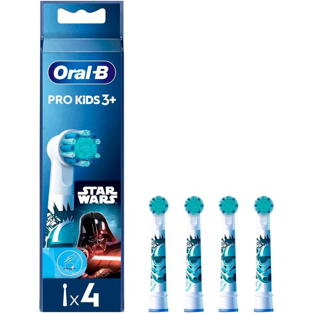 Oral-B PRO Brstehoder til Barn Star Wars 4 stk.