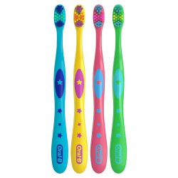 Barnetannbrster 12 stk. Oral-B Kids Extra Soft 2 r/+