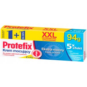 Ekstra Sterk Proteselim 2 x 47g PROTEFIX Ekstra Mocny 5 x Effect