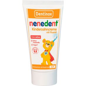 Xylitol B�rnetandpasta NENEDENT Kids Med Fluor 2-6 �r - 50 ml