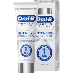 Tannbleking Tannpasta ORAL-B Pro 3D White Clinical Intense Whitening 75 ml