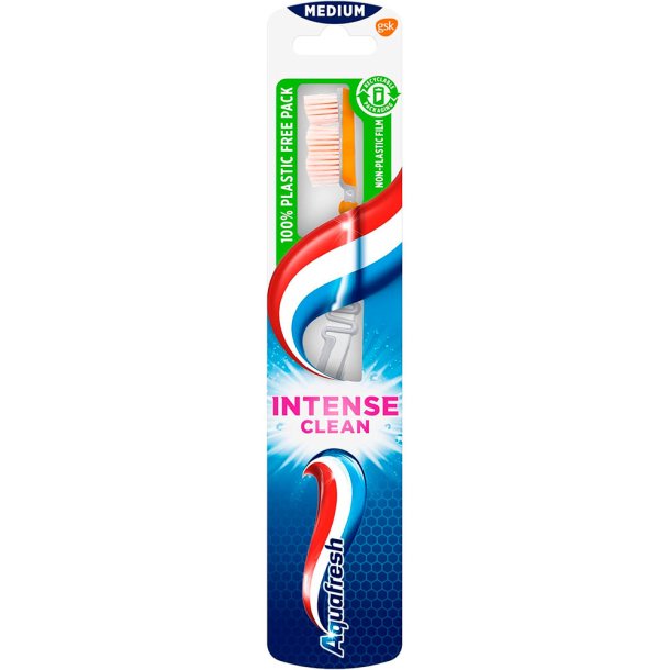 AQUAFRESH Tandborste Intense Clean Medium