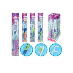 DEALO Reisezahnb�rste Medium 1 Stk. � praktische Zahnpflege f�r unterwegs