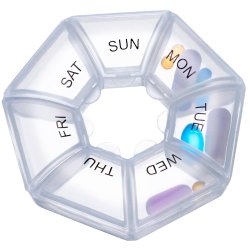 Pill Box Dispenser Liten Pill Box 7 dagar