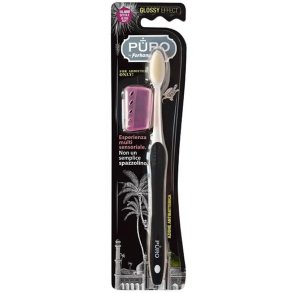 Whitening Tandb�rste med bl�de b�rsteh�r P�RO by Forhans � Glossy Effect