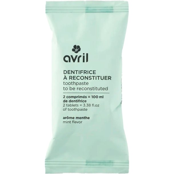 �kologiske Tannpasta Til Rekonstituering AVRIL Mint 