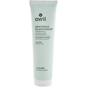 Ekologisk Whitening Tandkr�m AVRIL Charcoal 75 ml.