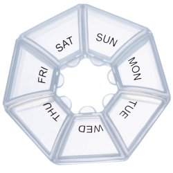 Pill Box Dispenser Liten Pill Box 7 dagar