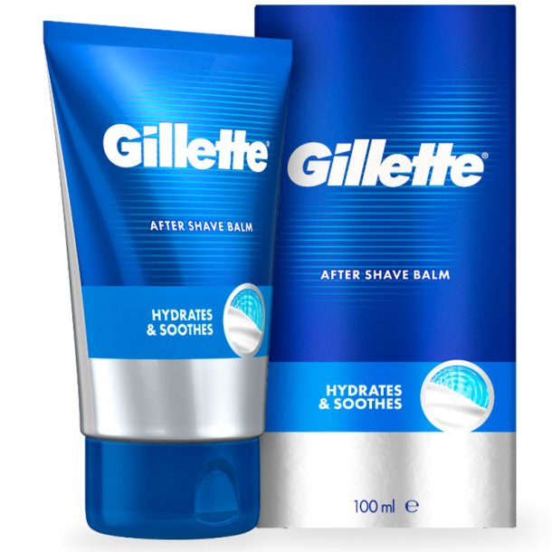 GILLETTE Aftershave Balsam Hydrates &amp; Soothes 100 ml.