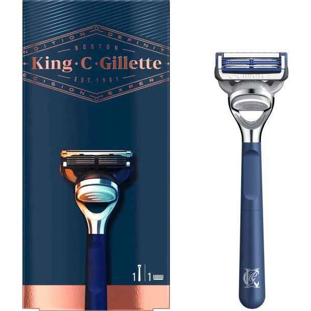 GILLETTE Barberskraber KING C. Face &amp; Contour