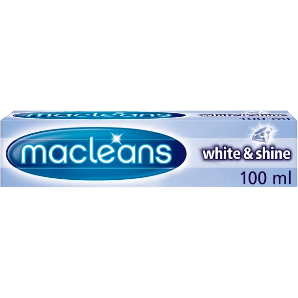 Whitening Tandpasta MACLEANS White &amp; Shine 100 ml.