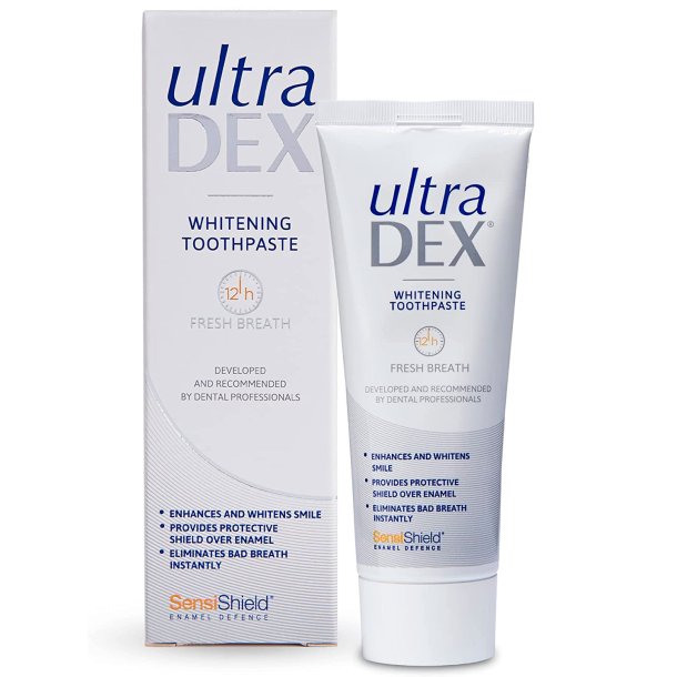 UltraDex Recalcifying &amp; Whitening Tandpasta 75 ml