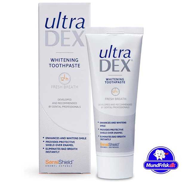 UltraDex Recalcifying &amp; Whitening Tandpasta 75 ml