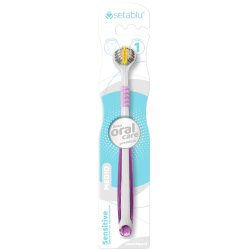 3-seitige Zahnb�rste SETABLU Sensitive Oral Care Premium 3-Zone Medium