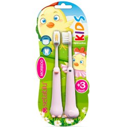 Brosses � dents pour enfants 2 pcs. SETABLU Kids Duck 3 ans/+