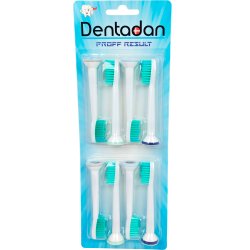 B�rstehoveder til Philips Sonicare 8 stk. DENTADAN Proff Result