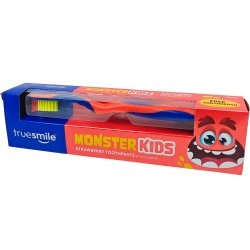 Barntandkr�m TRUESMILE Monster Kids Strawberry 75ml + Tandborste