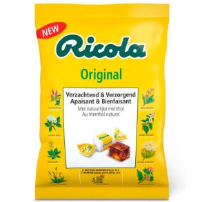 Ricola Kr�uterbonbons Original Herb T�te 75 gr.