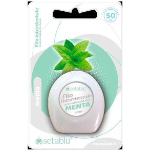  SETABLU Tandtr�d Mint 50 mtr. PFAS-fri