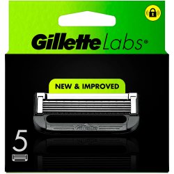 GilletteLabs GOLD Barberblad 5 stk. New &amp; Improved